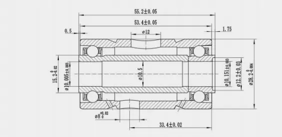 HP1028G03 Turbocharger Bearings (2)