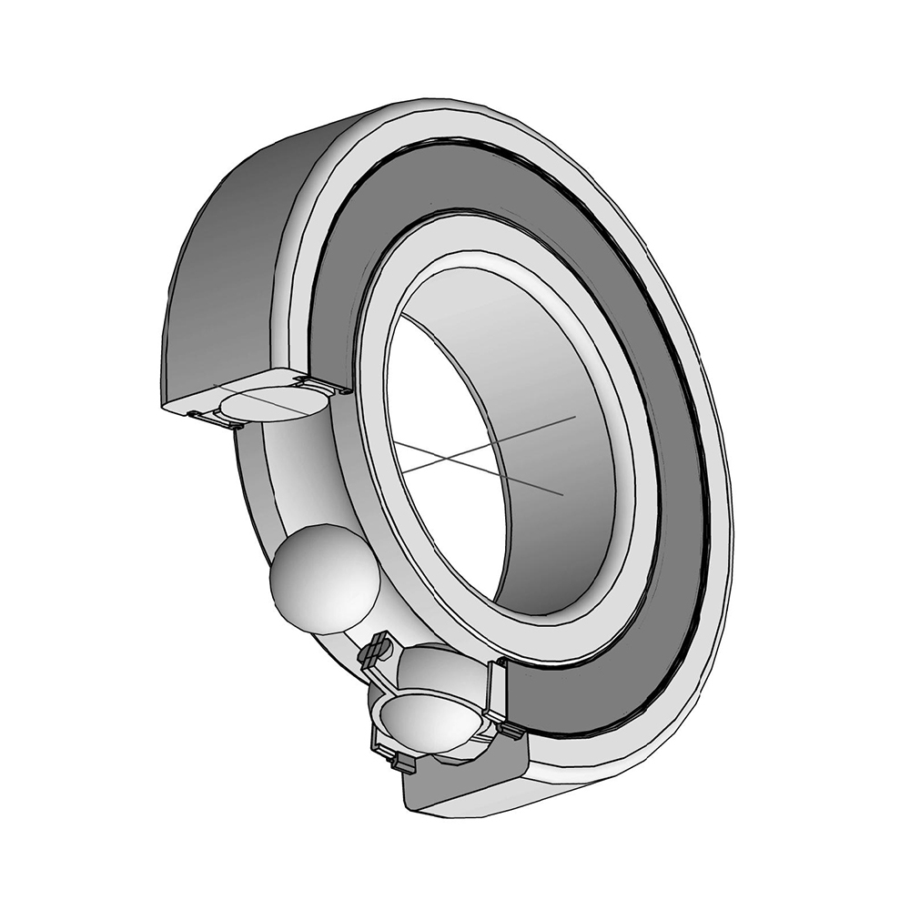 605, 605-2Z, 605-2RS Single Row Deep Groove Ball Bearing