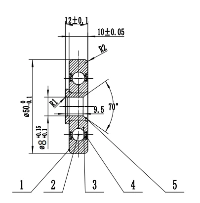 drawing of Convenyor Bearing